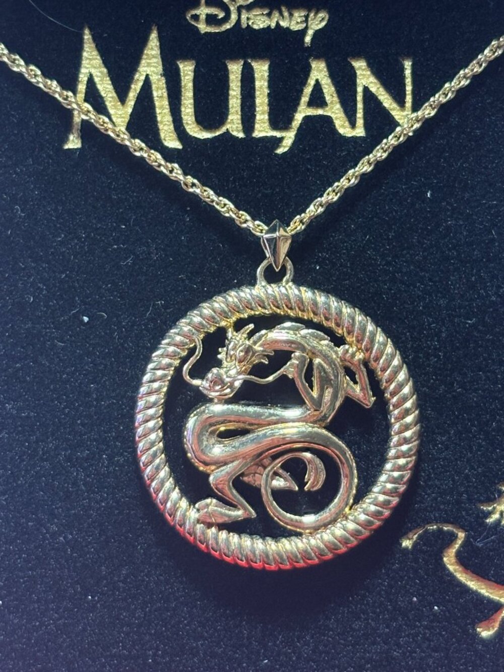 Mushu Medallion Necklace- Disney's Mulan - Disney X RockLove - Picture 7 of 9